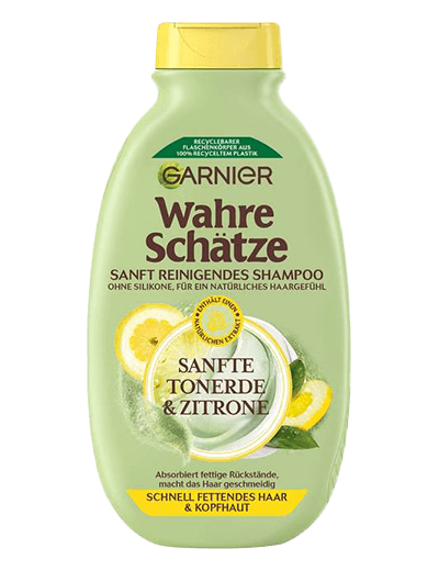 Wahre Schätze Sanft Reinigendes Shampoo Tonerde & Zitrone - Produktabbildung